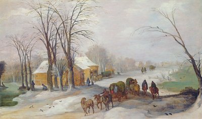Winterlandschaft von Joos or Josse de Momper